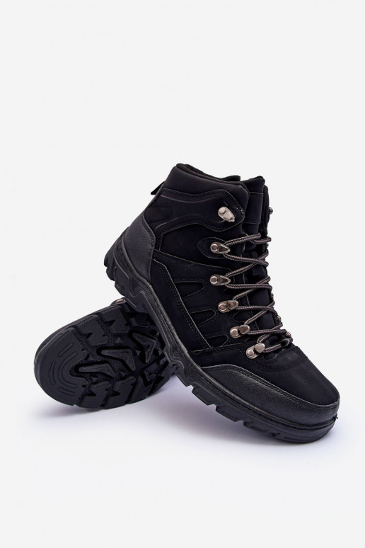 Men's Padded Trekking Shoes Black Cowder Men's Padded Trekking Shoes Black Cowder