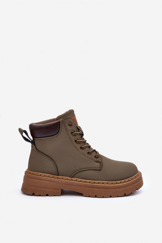 Women's Fleece-Lined Trapper Boots Green Corbin Women's Fleece-Lined Trapper Boots Green Corbin
