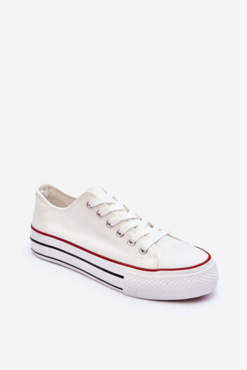 Classic Low Platform Sneakers White Jazlyn 2