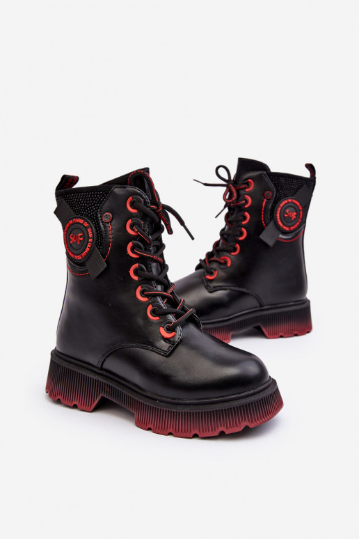 Insulated Trapper Boots Kids' Black Askya