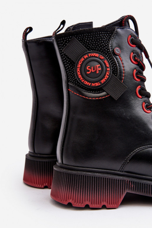 Insulated Trapper Boots Kids' Black Askya