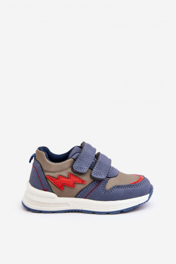 Children's Sport Shoes with Velcro Blue Hemmani 2