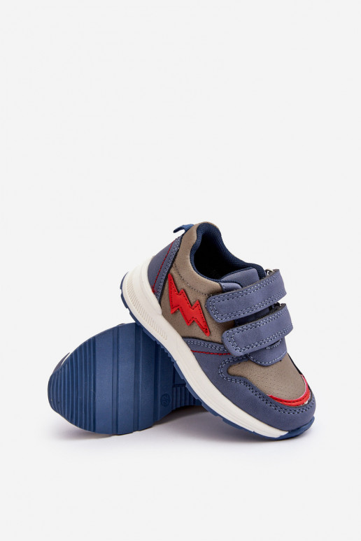 Children's Sport Shoes with Velcro Blue Hemmani Children's Sport Shoes with Velcro Blue Hemmani