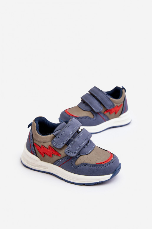 Children's Sport Shoes with Velcro Blue Hemmani Children's Sport Shoes with Velcro Blue Hemmani