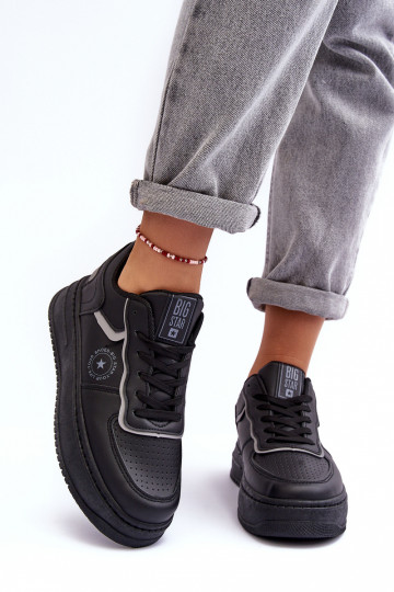 Women's Sport Sneakers Big Star MM274232 Black 2