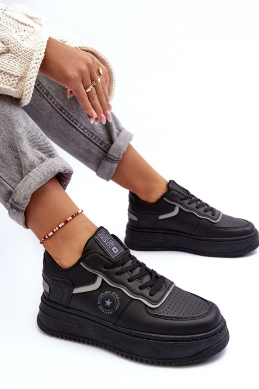 Women's Sport Sneakers Big Star MM274232 Black