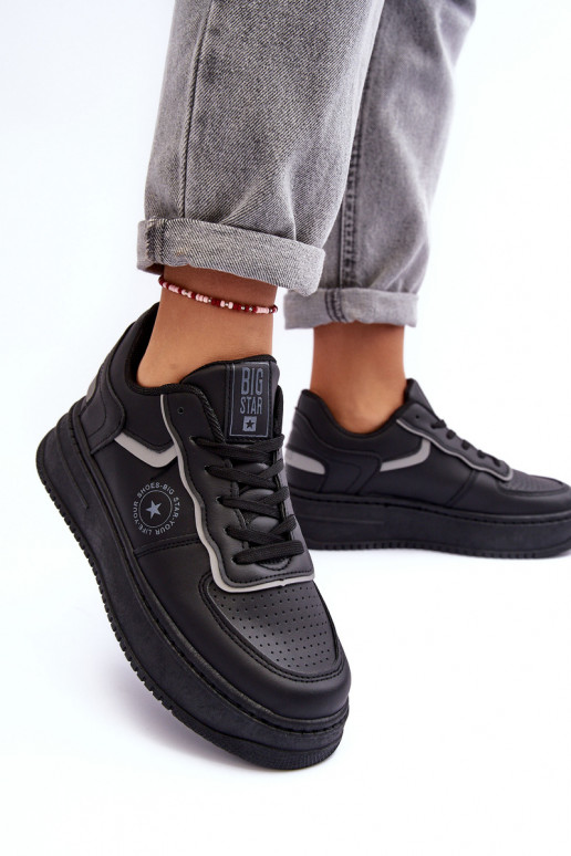 Women's Sport Sneakers Big Star MM274232 Black