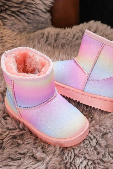 Children's Padded Snow Boots Multicolor Gooby 2