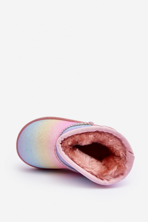 Children's Padded Snow Boots Multicolor Gooby Children's Padded Snow Boots Multicolor Gooby