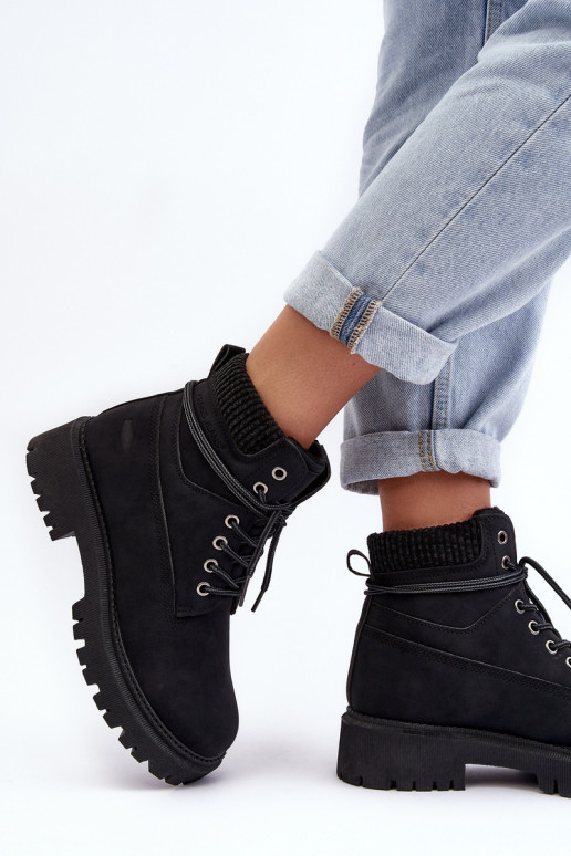 Women's Padded Trapery Black Cross Jeans MM2R4012C Women's Padded Trapery Black Cross Jeans MM2R4012C