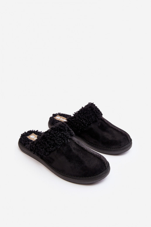 Women's Quilted Slippers Inblu EK000010 Black