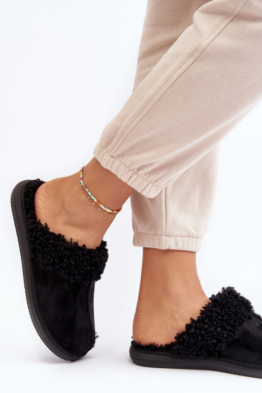 Women's Quilted Slippers Inblu EK000010 Black