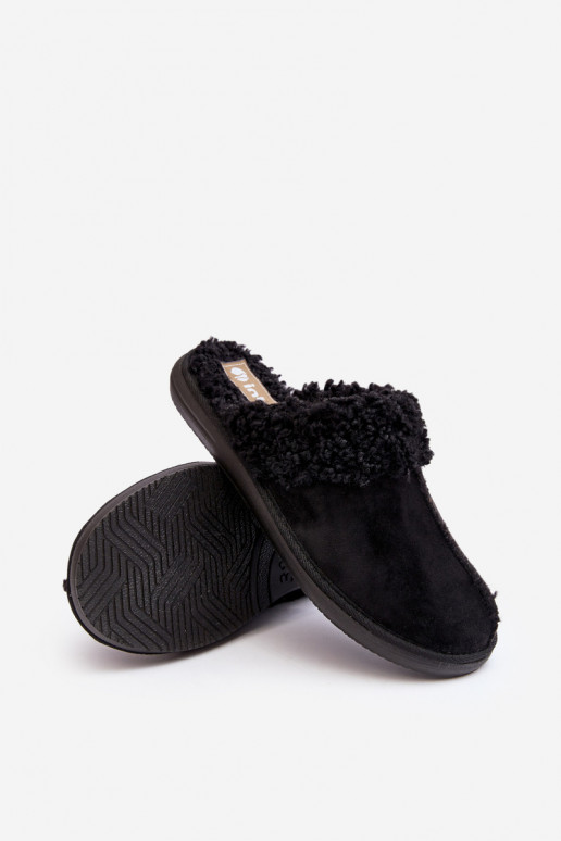 Women's Quilted Slippers Inblu EK000010 Black
