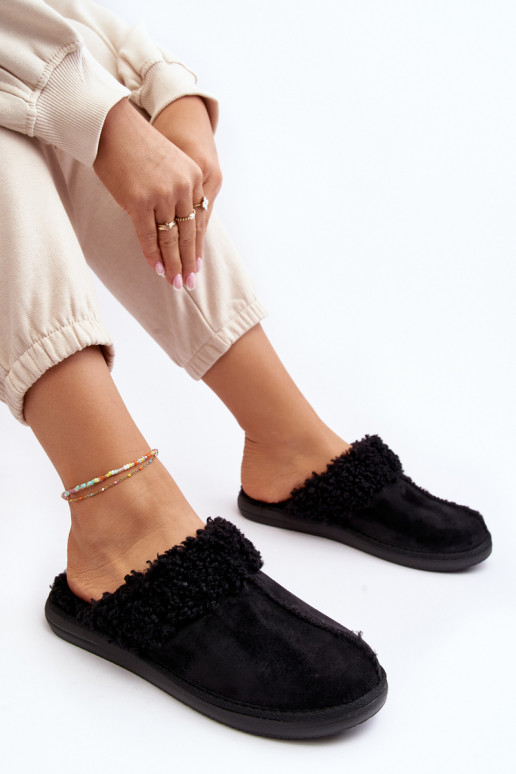 Women's Quilted Slippers Inblu EK000010 Black