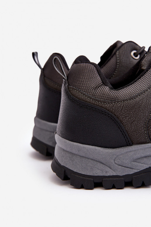 Men's Trekking Sport Shoes Black Alveze