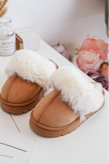 Children's Slippers With Faux Fur Birasta 2