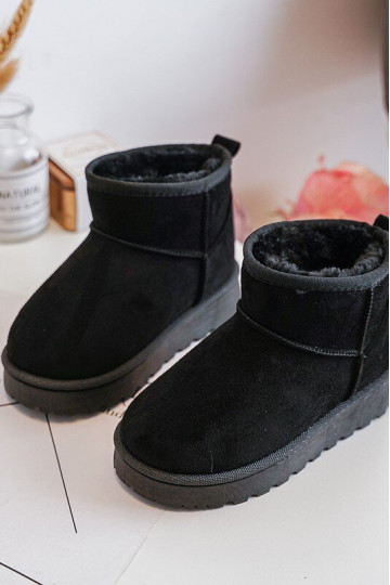 Children's Snow Boots Insulated Black Nallita 2