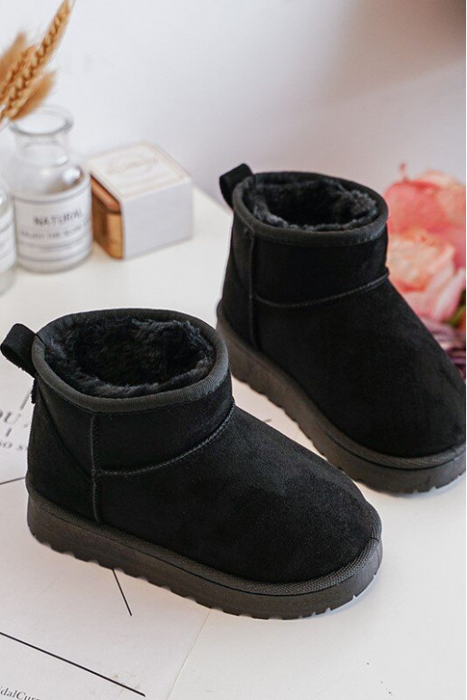 Children's Snow Boots Insulated Black Nallita Children's Snow Boots Insulated Black Nallita