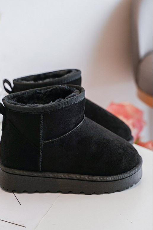 Children's Snow Boots Insulated Black Nallita Children's Snow Boots Insulated Black Nallita