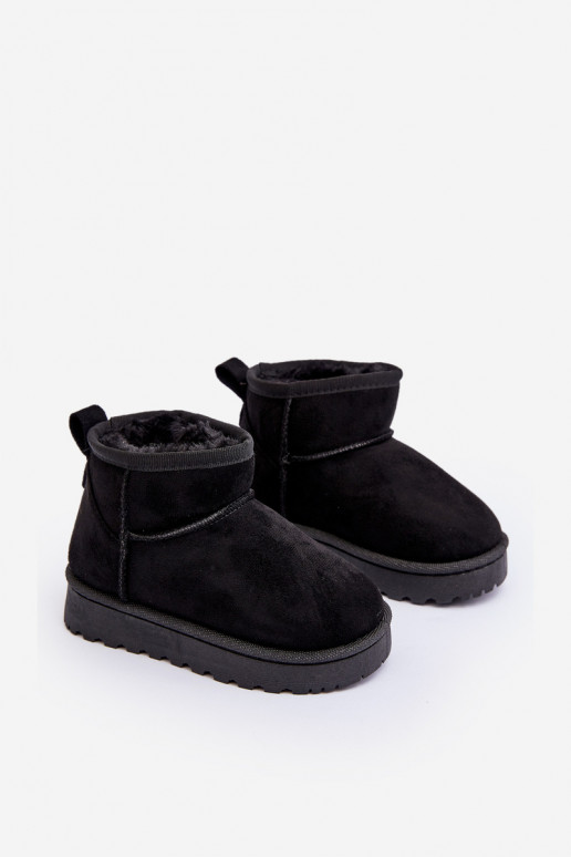 Children's Snow Boots Insulated Black Nallita Children's Snow Boots Insulated Black Nallita