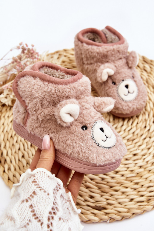 Children's slippers pink Eberra