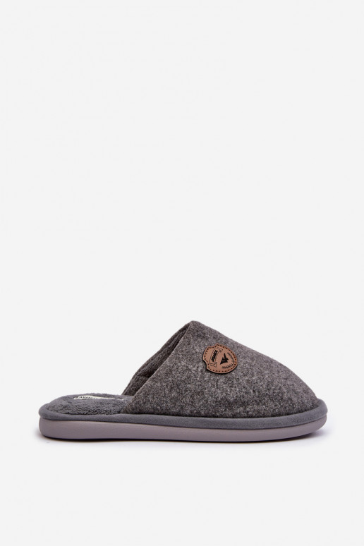 Men's Classic Gray Slippers Makis Men's Classic Gray Slippers Makis