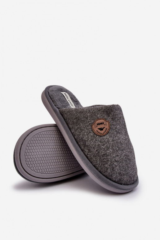 Men's Classic Gray Slippers Makis Men's Classic Gray Slippers Makis