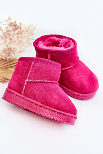 Children's Insulated Snow Boots Pink Gooby 2