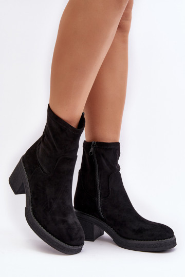 Women's ankle boots with a heel Camel Argastis 2