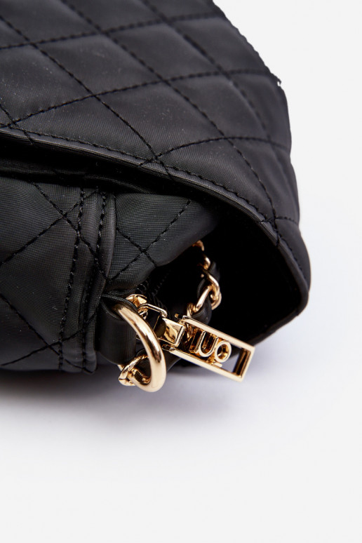 Quilted Messenger Bag NOBO NBAG-R3171-C020 Black Quilted Messenger Bag NOBO NBAG-R3171-C020 Black