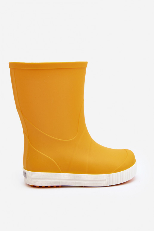 Children's rubber shoes Wave Gokids 979 yellow color