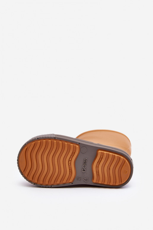 Children's rubber shoes Wave Gokids 979 orange color