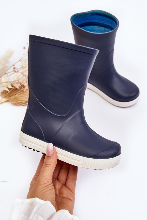 Children's rubber shoes Wave Gokids 979 dark blue Children's rubber shoes Wave Gokids 979 dark blue