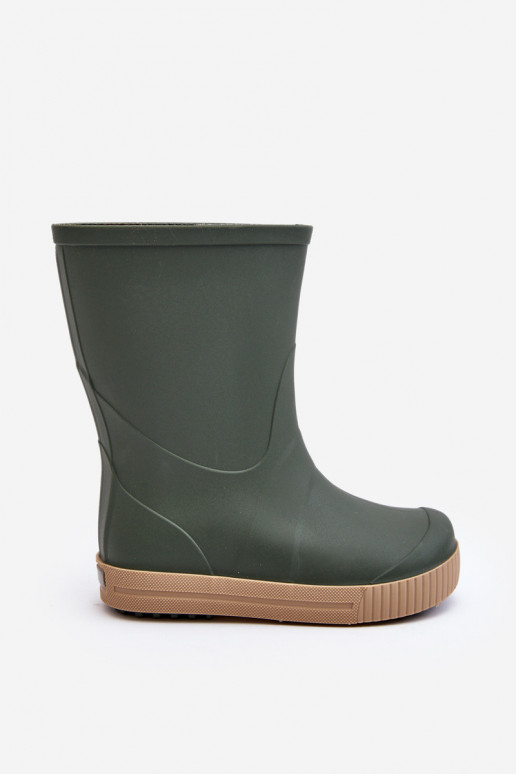 Children's rubber shoes Wave Gokids 979 green color