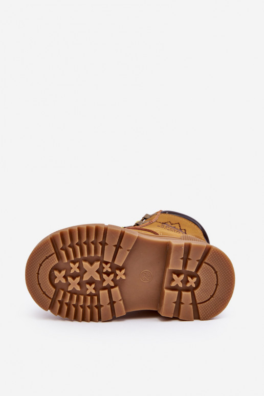 Children's Lined Boots Trappers Camel Walter Children's Lined Boots Trappers Camel Walter