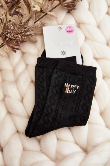 Socks with a bear 2