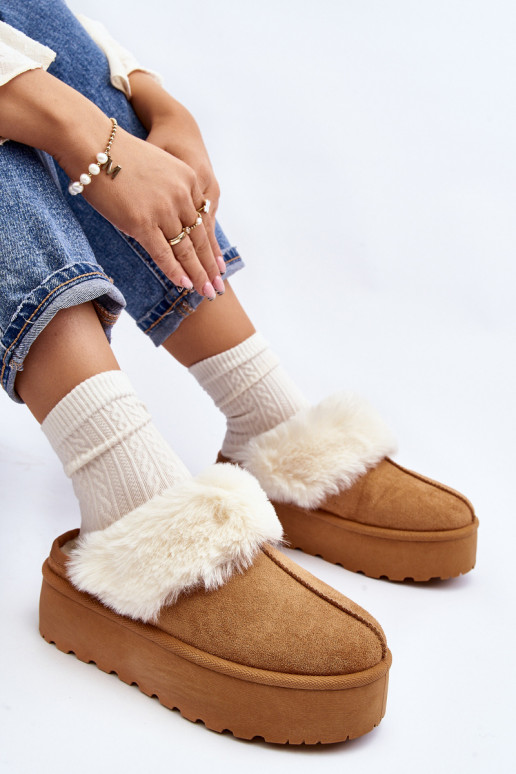 Women's snow boots with a thick sole Camel Starlyn Women's snow boots with a thick sole Camel Starlyn