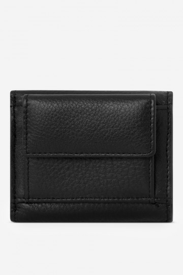 Women's Small Wallet Made of Natural Leather Nobo NPUR-LR110-C020 Black 2