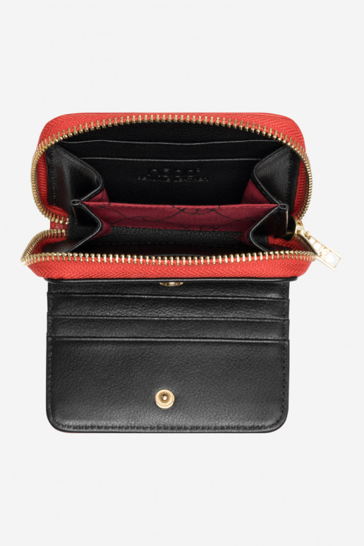 Women's Small Genuine Leather Wallet Nobo NPUR-LR0021-C005 Red Women's Small Genuine Leather Wallet Nobo NPUR-LR0021-C005 Red