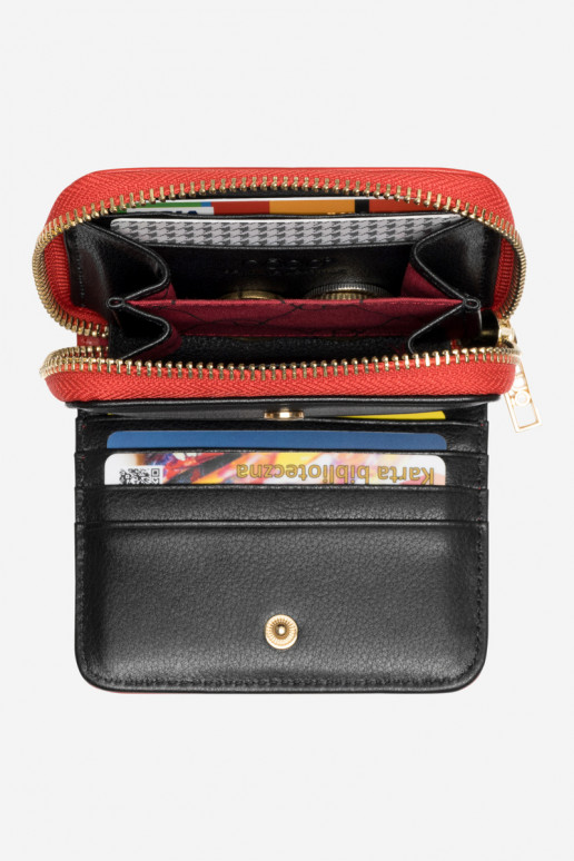 Women's Small Genuine Leather Wallet Nobo NPUR-LR0021-C005 Red Women's Small Genuine Leather Wallet Nobo NPUR-LR0021-C005 Red