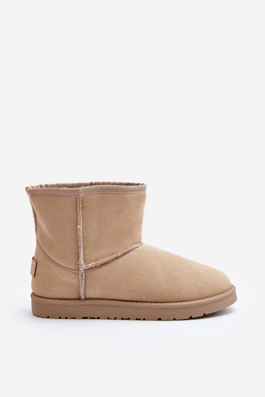 Women's Snow Boots Cross Jeans MM2R4023C Beige Women's Snow Boots Cross Jeans MM2R4023C Beige