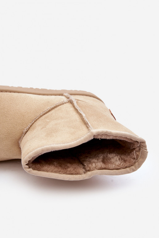 Women's Snow Boots Cross Jeans MM2R4023C Beige Women's Snow Boots Cross Jeans MM2R4023C Beige