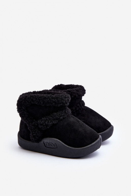 Children's Snow Boots with Velcro Black Unitia Children's Snow Boots with Velcro Black Unitia