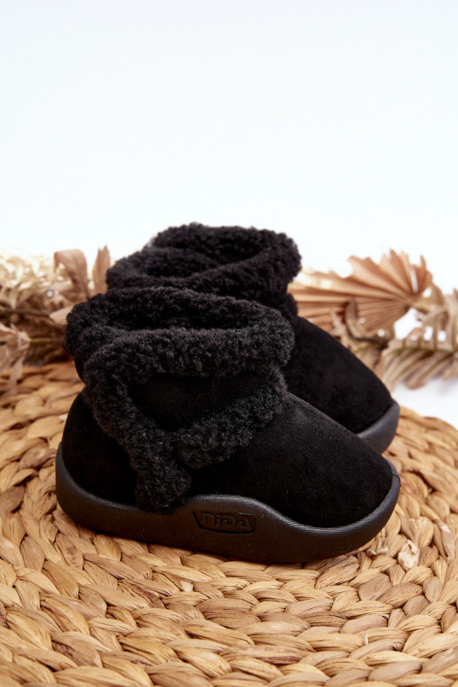 Children's Snow Boots with Velcro Black Unitia Children's Snow Boots with Velcro Black Unitia