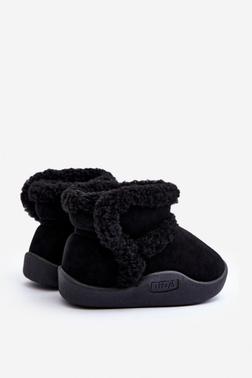Children's Snow Boots with Velcro Black Unitia Children's Snow Boots with Velcro Black Unitia