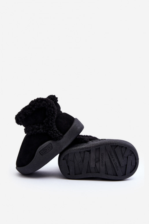 Children's Snow Boots with Velcro Black Unitia Children's Snow Boots with Velcro Black Unitia