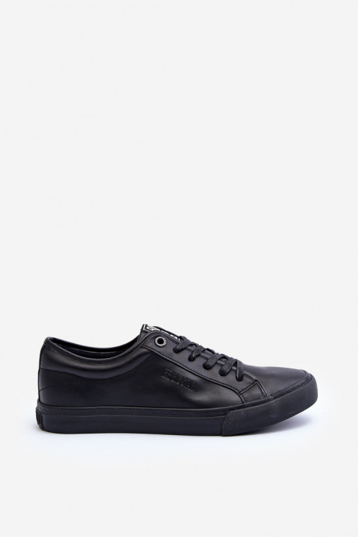 Men's Sneakers Made of Eco Leather Black Big Star JJ174234
