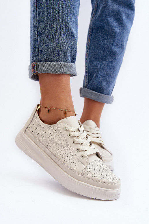 Women's Leather Sports Shoes Sneakers White Failla Women's Leather Sports Shoes Sneakers White Failla