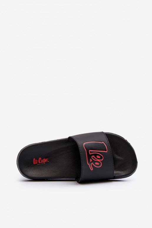 Damskie Klapki Lee Cooper LCW-24-42-2483L Czarne