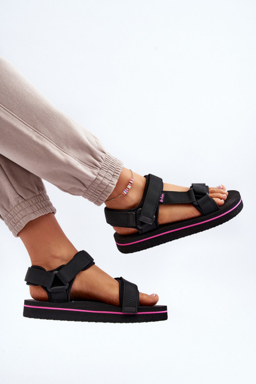 Women's Platform Sandals by Lee Cooper LCW-24-05-2751L Black